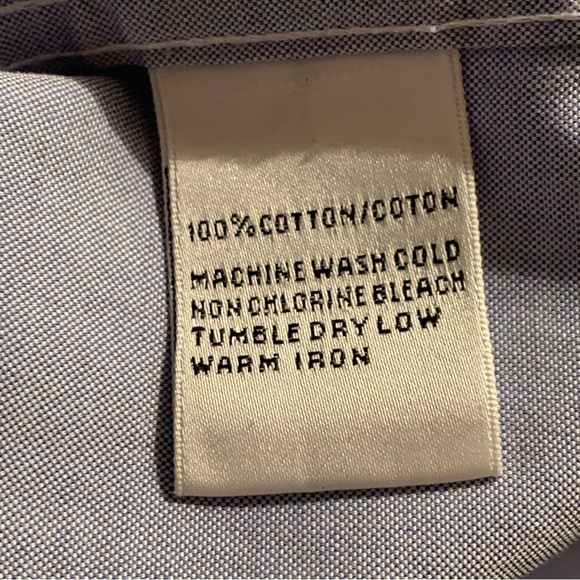 Talbots Chambray Oxford Shirt - Picture 2 of 6